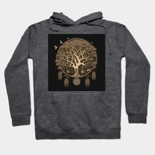 Dream Catcher Tree - Designs for a Green Future Hoodie